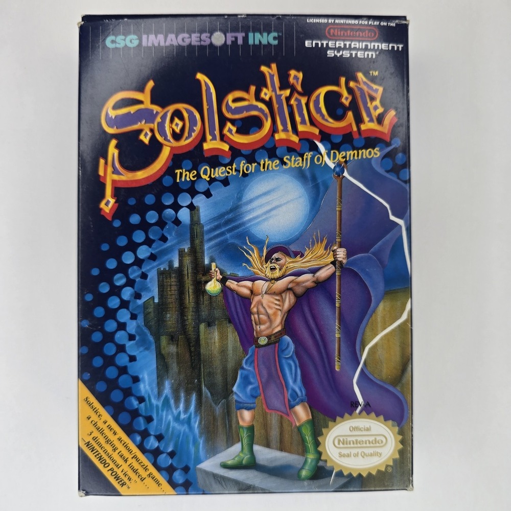 Solstice: The Quest for the Staff of Demnos (Nintendo Entertainment System,...